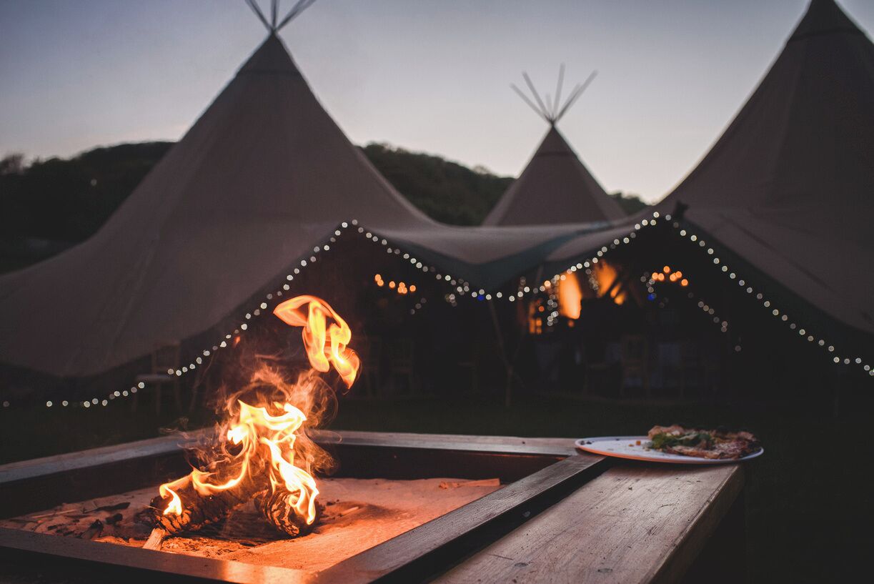 Espace mariage en plein air