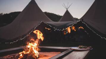 Espace mariage en plein air