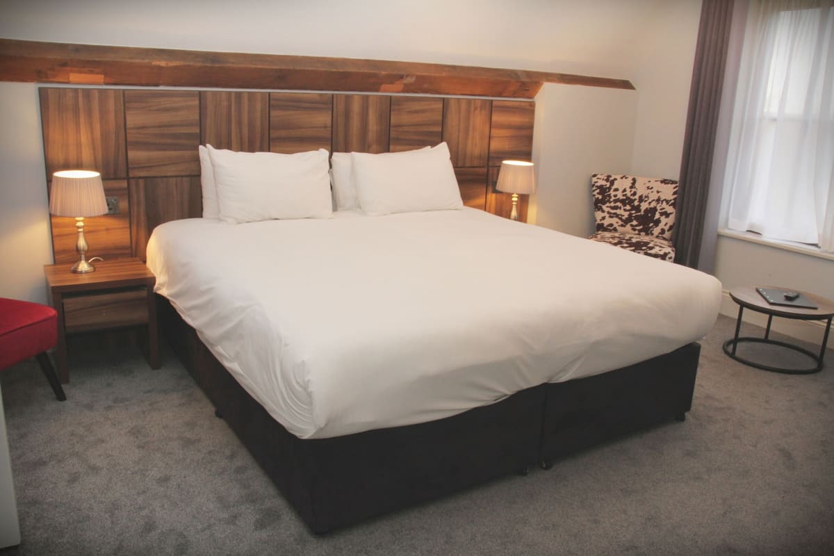 Premium bedding, pillow-top beds, individually furnished, desk
