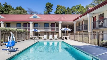 Seasonal outdoor pool