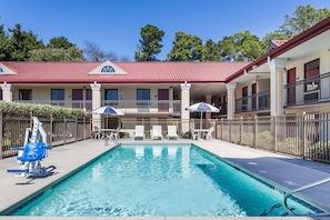 Seasonal outdoor pool