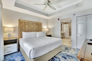 1 bedroom, hypo-allergenic bedding, in-room safe, desk