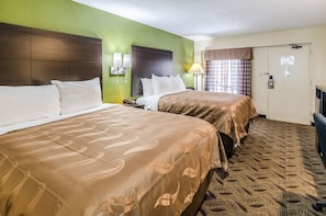 Premium bedding, individually furnished, desk, blackout drapes