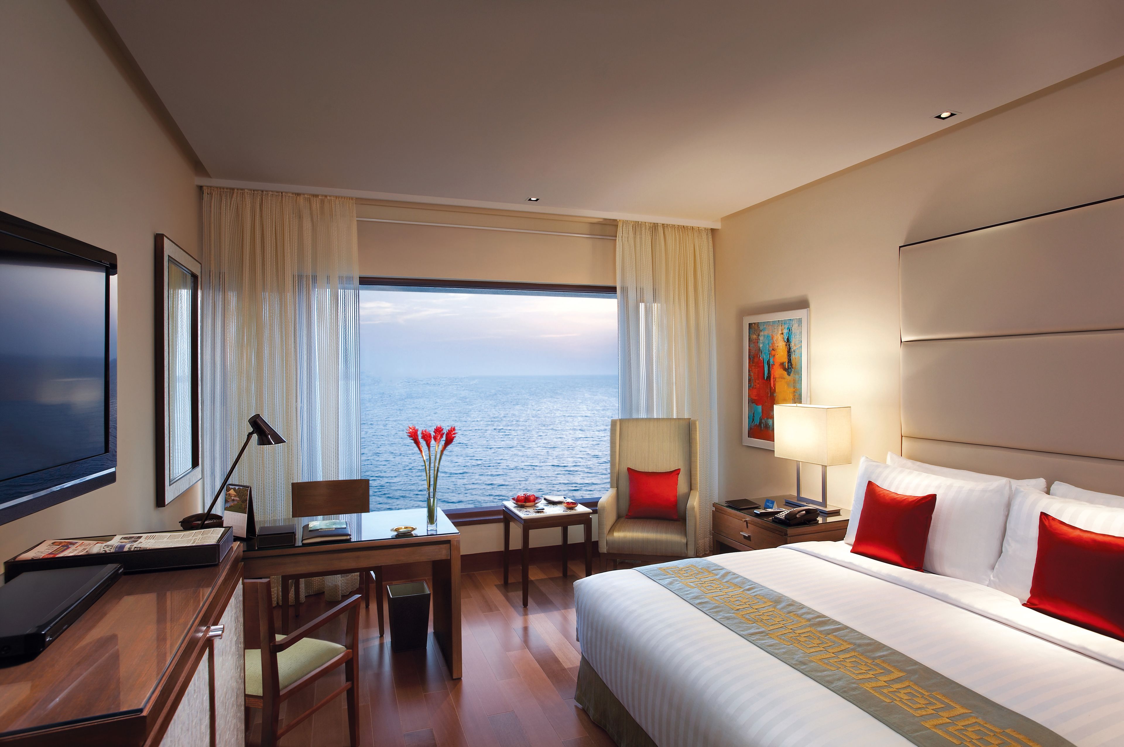 Sábanas de algodón egipcio, ropa de cama de alta calidad, minibar