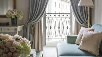 Premium bedding, memory foam beds, minibar, in-room safe