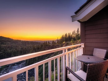Room, 1 King Bed, Balcony (Riverside) | Terrace/patio at Salish Lodge & Spa
