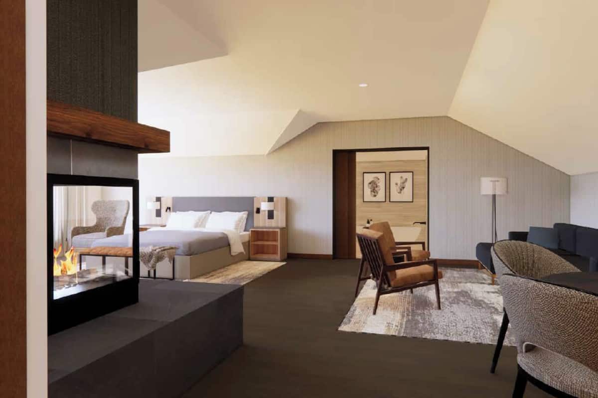 Suite Premier (Waterfall) | Ropa de cama hipoalergénica y colchones con acolchado adicional