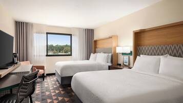 Literie de qualité supérieure, surmatelas, bureau, chambres insonorisées