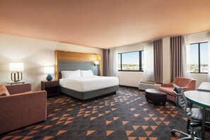 Standard Room, 1 King Bed | Premium bedding, pillowtop beds, desk, soundproofing