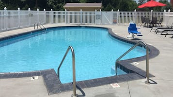 Seasonal outdoor pool