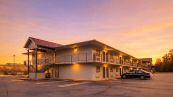 Front of property – evening/night