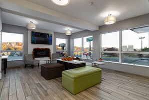 Sala de estar en el lobby