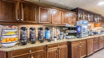 Free buffet breakfast
