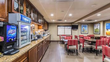 Free buffet breakfast