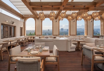 Dinner served at Mondrian Los Angeles