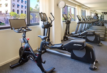 Gym at Mondrian Los Angeles