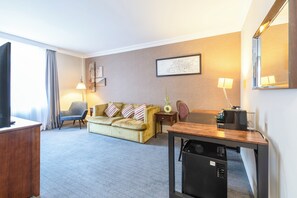 Deluxe Suite, 1 Double Bed | Desk, soundproofing, iron/ironing board, free cribs/infant beds - Winchester Wessex Hotel by Sunday (Winchester)