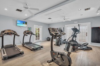 Gym at Park Shore Resort