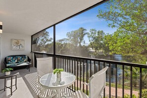 Premium Condo, 2 Bedrooms, Balcony, Resort View | Terrace/patio