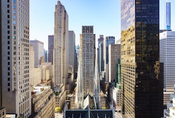 City view at Lotte New York Palace