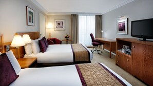 Standard Room, 2 Double Beds | Minibar, in-room safe, desk, blackout curtains - Crowne Plaza London - Heathrow by IHG (West Drayton)