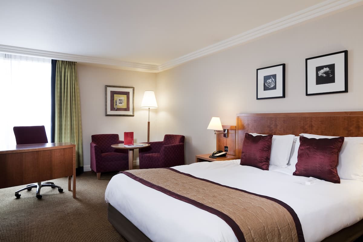 Minibar, in-room safe, desk, blackout curtains