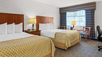 Ropa de cama de alta calidad y escritorio