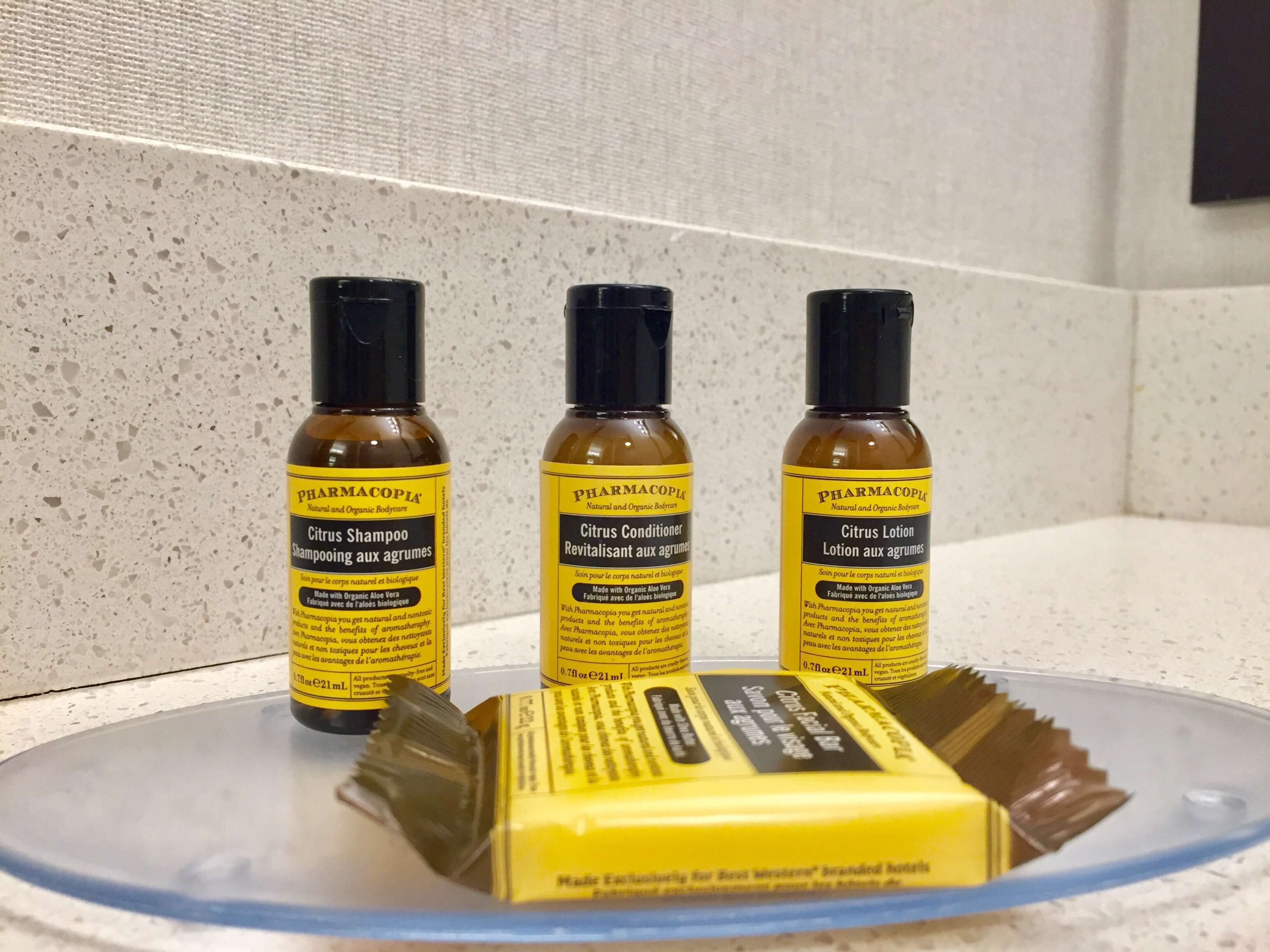 premium bedding, desk, laptop workspace, blackout curtains