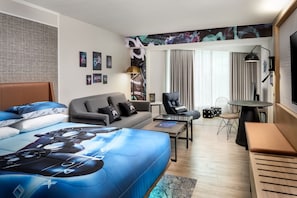 Premium bedding, in-room safe, desk, blackout curtains