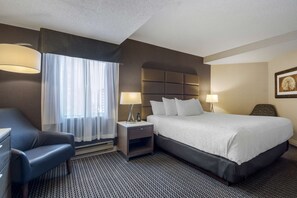 1 bedroom, hypo-allergenic bedding, in-room safe, desk