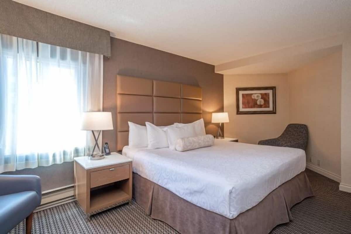 1 bedroom, hypo-allergenic bedding, in-room safe, desk
