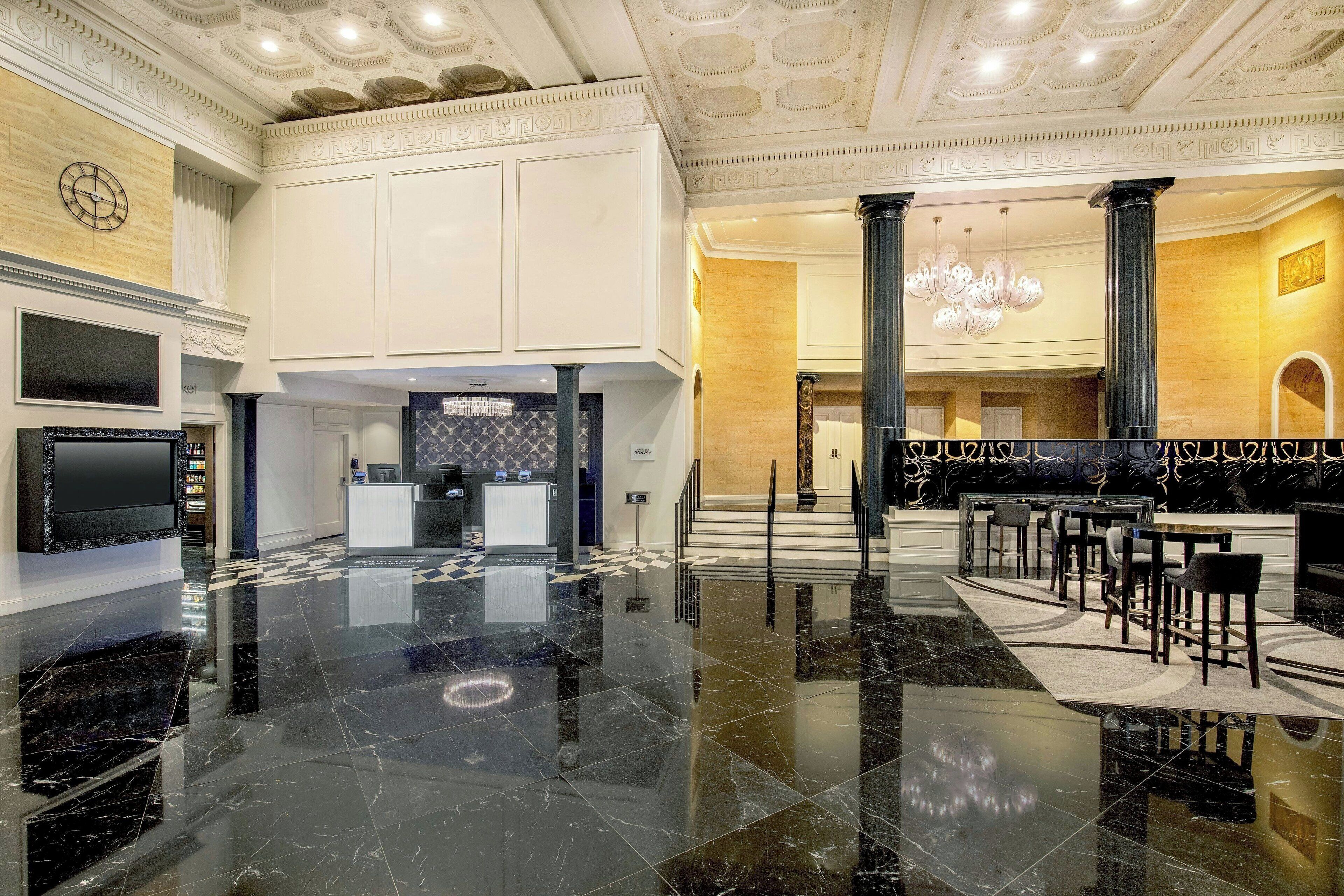 Lounge i lobbyen