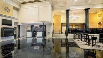 Lounge i lobbyen