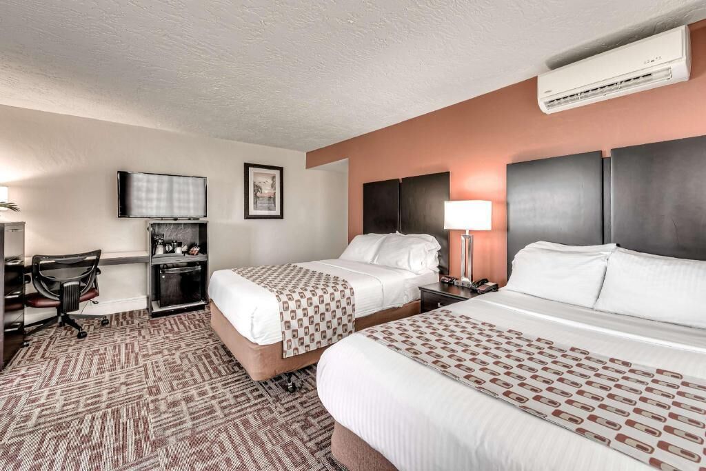 In-room safe, desk, laptop workspace, blackout drapes