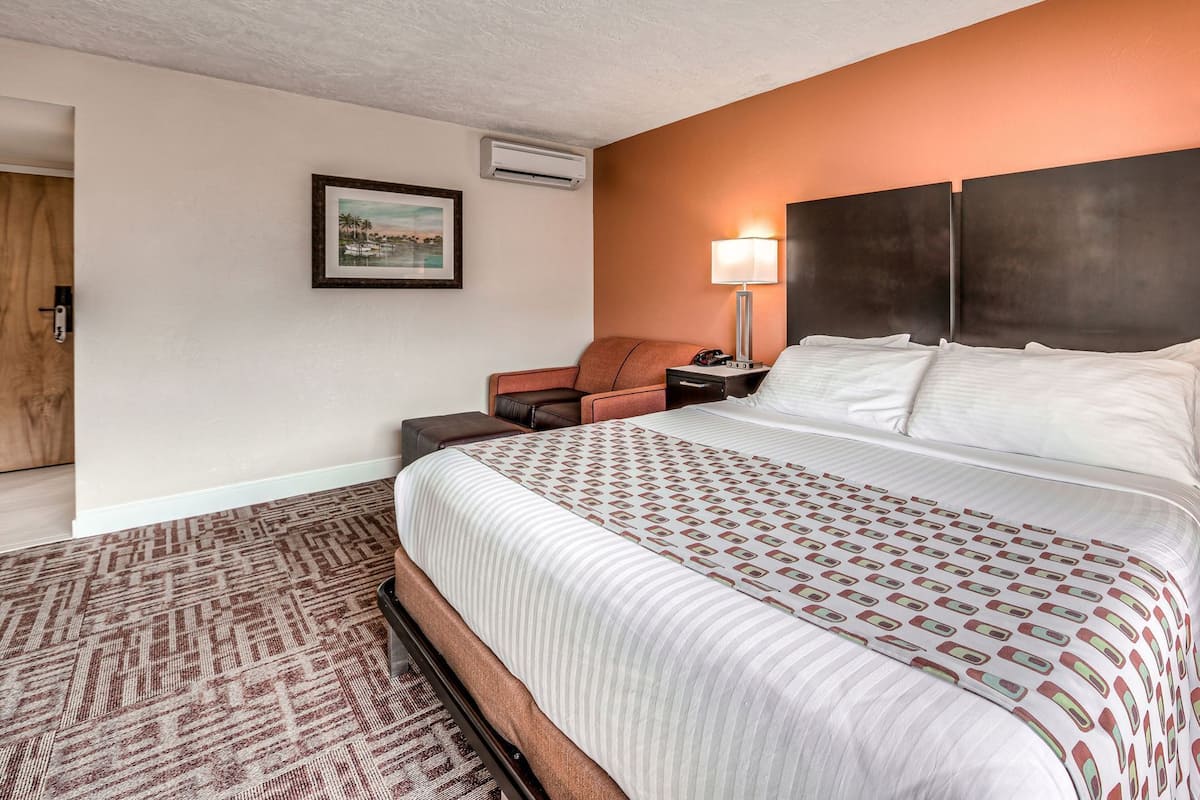 In-room safe, desk, laptop workspace, blackout drapes