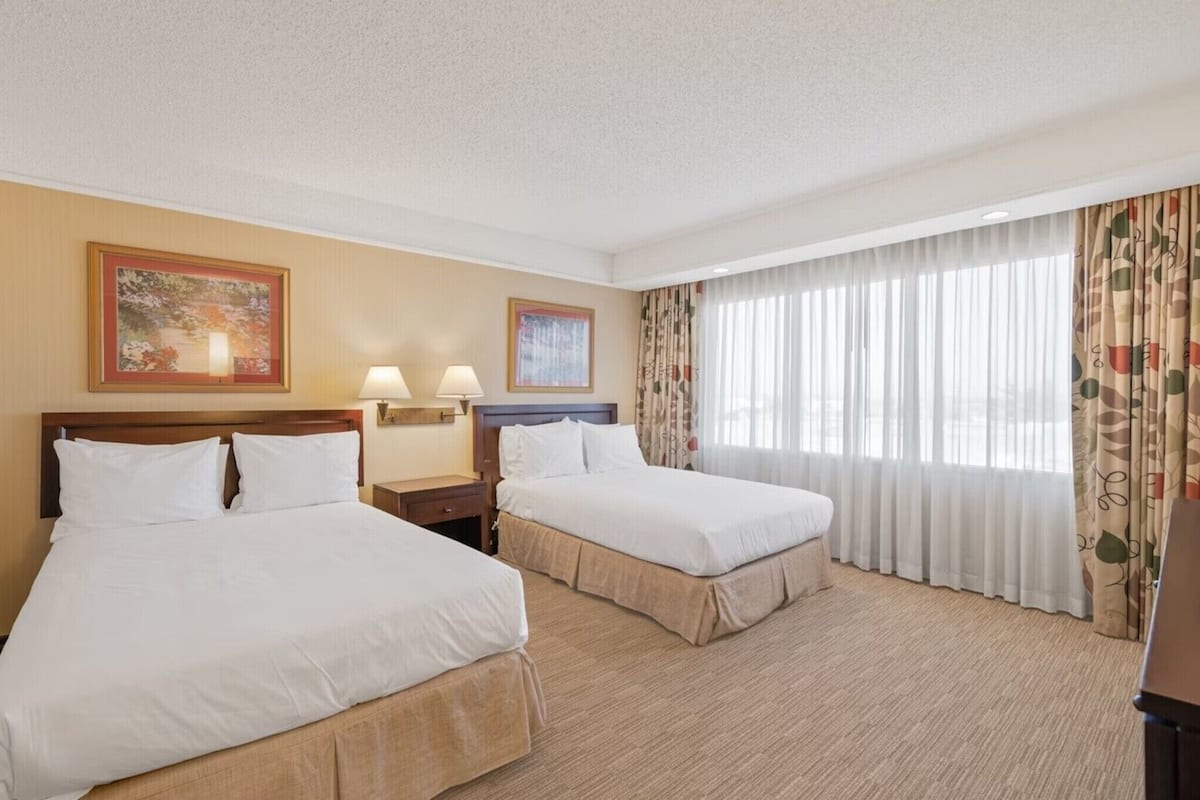In-room safe, desk, blackout curtains, iron/ironing board