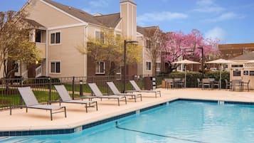 Seasonal outdoor pool