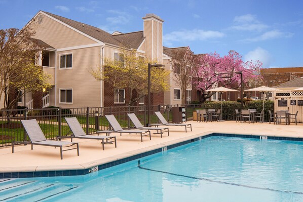 Seasonal outdoor pool