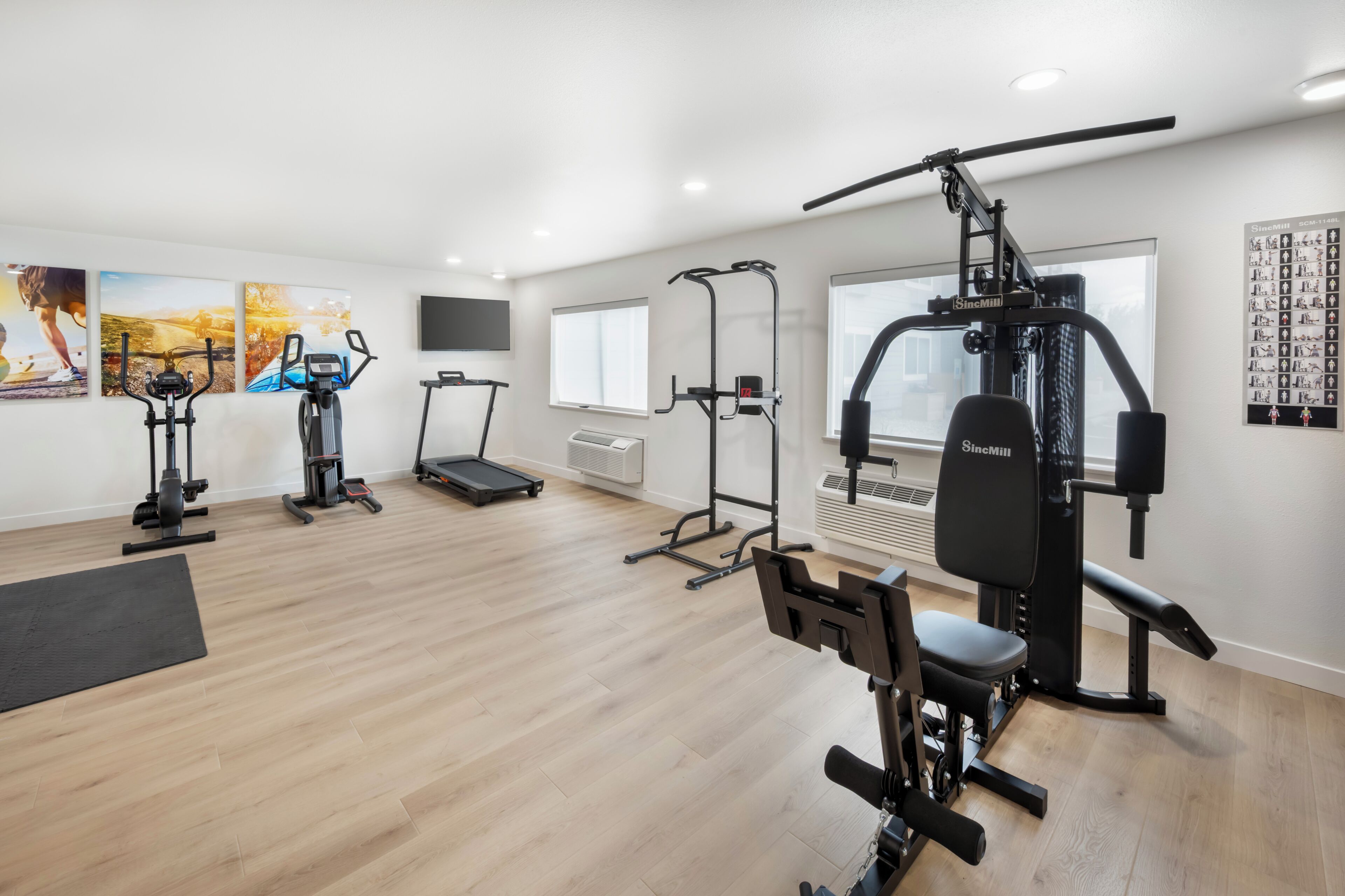 Fitnessbereich