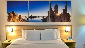 Zimmer, 1 King-Bett, barrierearm, Nichtraucher (Roll-in Shower)