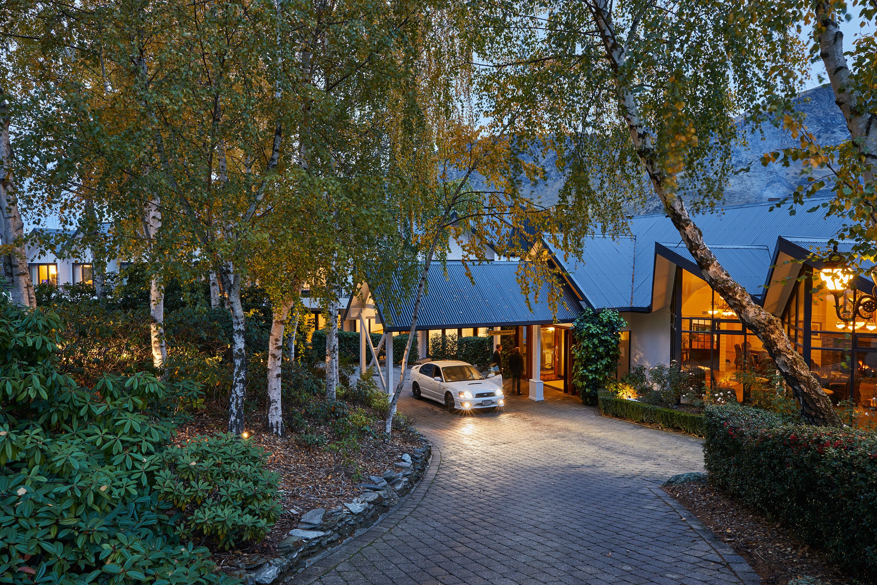 front of property – evening/night