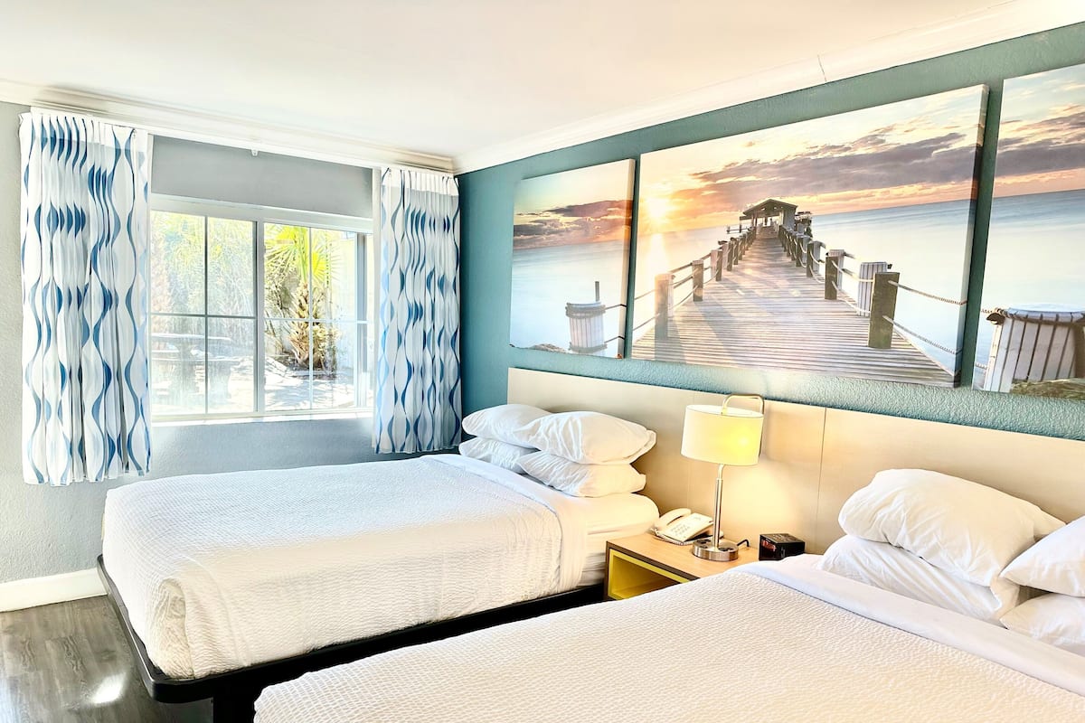 In-room safe, desk, blackout drapes, iron/ironing board