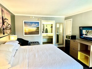 In-room safe, desk, blackout drapes, iron/ironing board