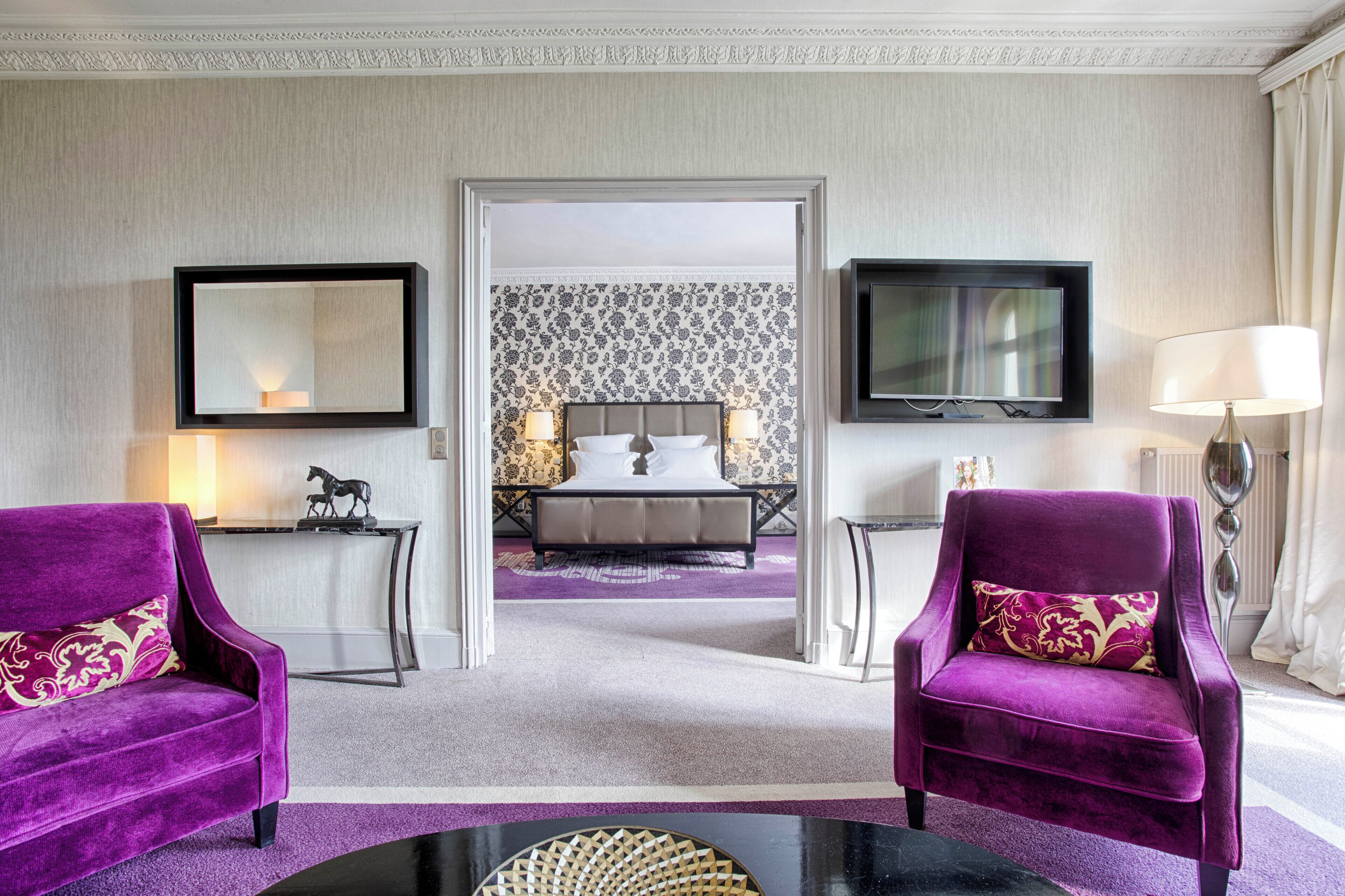 suite victoria vue jardin (1 très grand lit et 1 canapé-lit, vue jardin) | premium bedding, down duvets, pillow-top beds, minibar