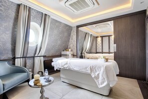 Couples treatment room(s), body treatments, aromatherapy