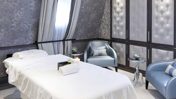 雙人療程室、身體療程、芳香療法、深層組織按摩、瑞典式按摩、產前按摩