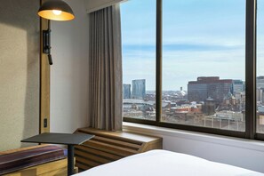 Premium bedding, pillowtop beds, in-room safe, desk