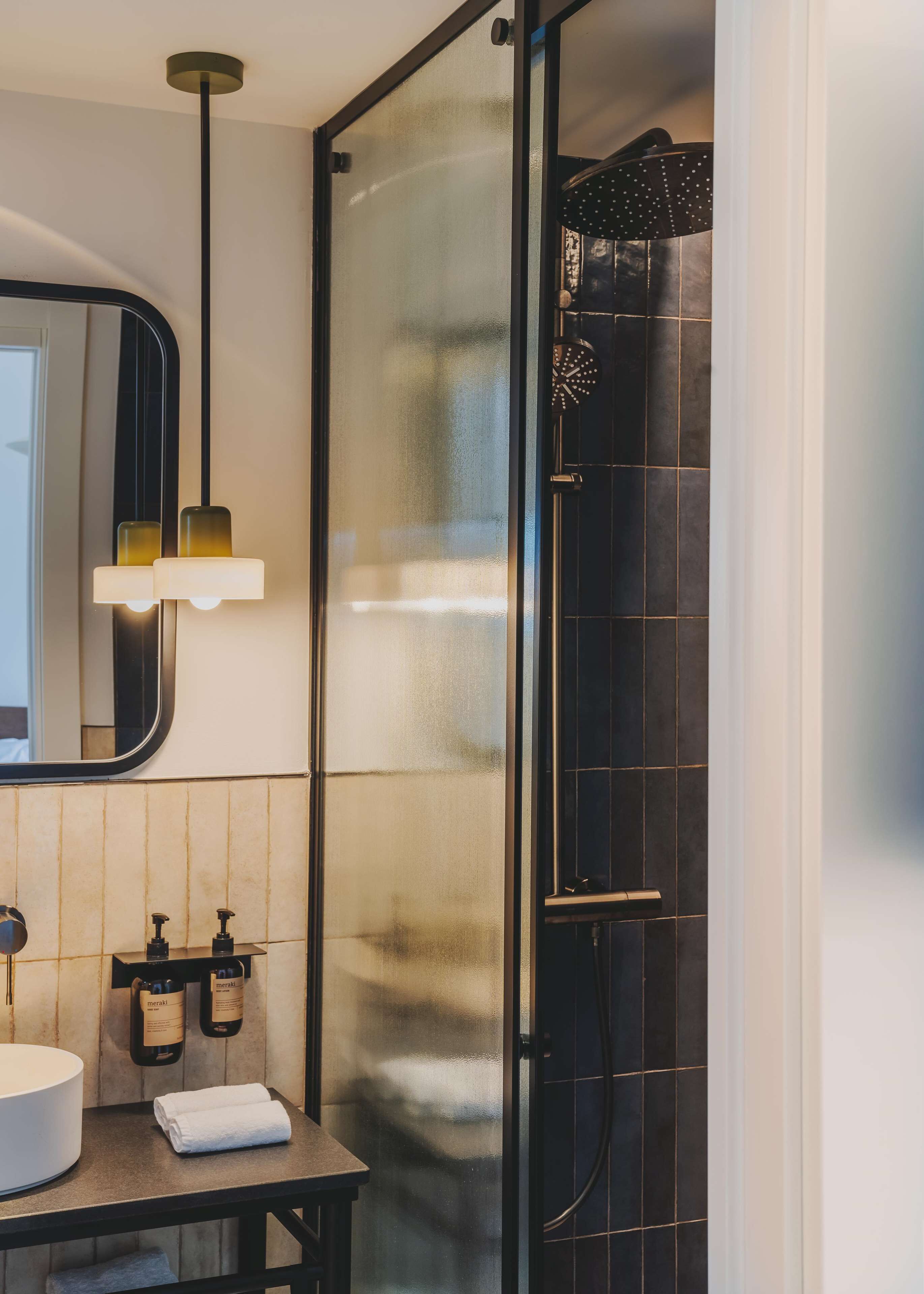 free toiletries, hair dryer, bathrobes, slippers