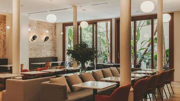 Daily buffet breakfast (EUR 22 per person)