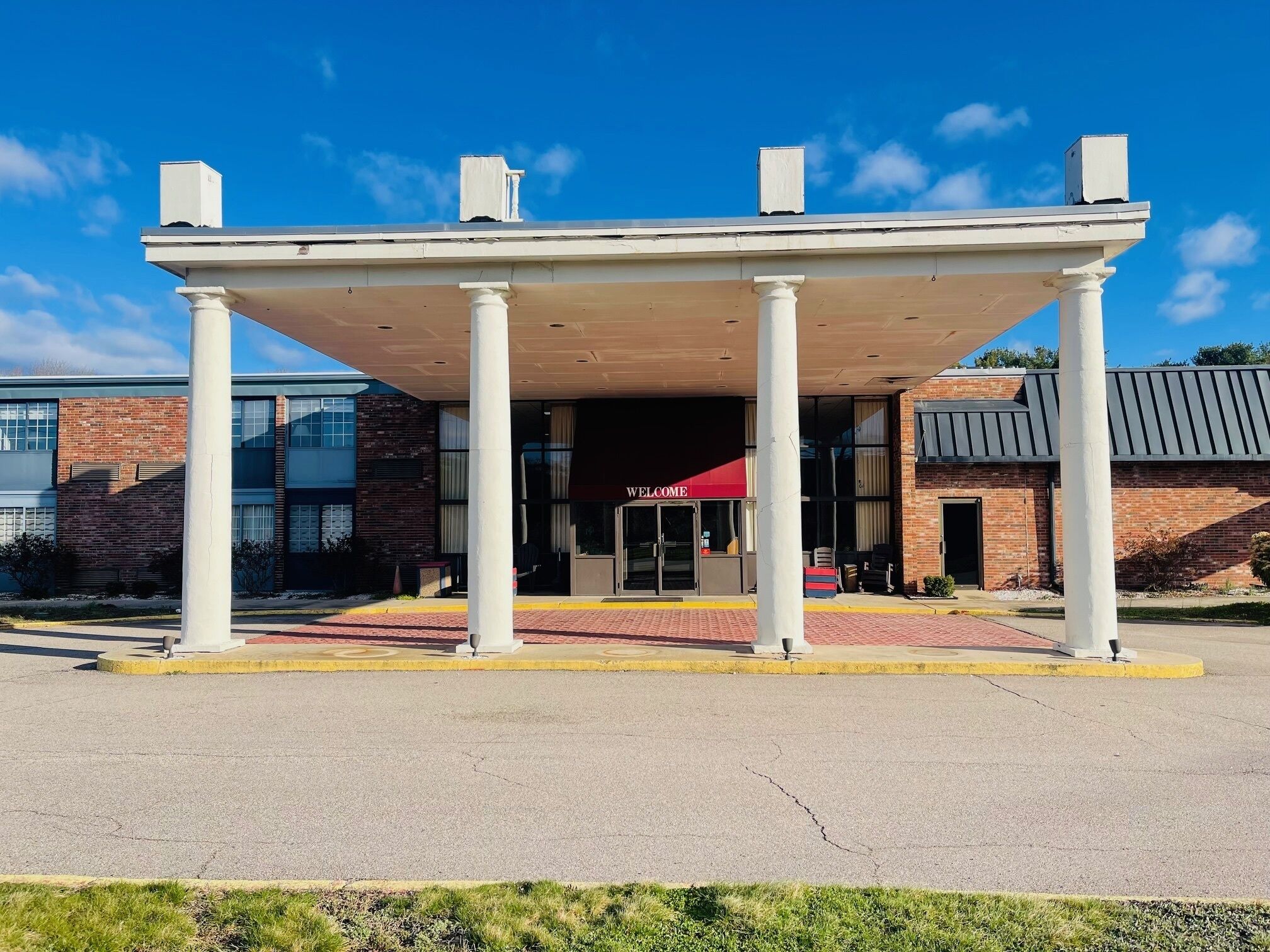 Voorkant van accommodatie